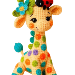 Girafinha de bolinha