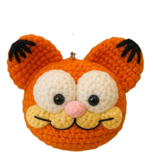 chaveiro de amigurumi